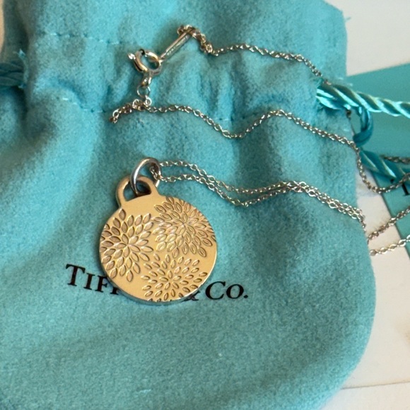 Tiffany & Co. Silver “GO WOMEN 2018”Medallion Necklace - Picture 7 of 9